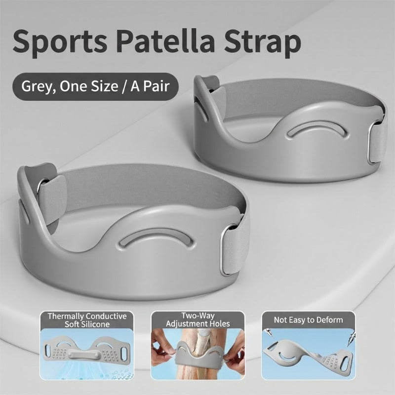 Limited-Time 50% OFFBreathable Shock-Absorbing Patella Brace 8mm V-Shaped Support, Adjustable Fit & Cool Comfort