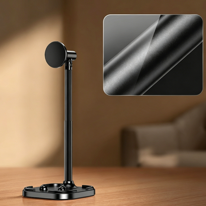 50K+ SOLD!Magnetic Overhead Phone Stand – 360° Rotation, Height Adjustable for Cooking & Crafting Videos