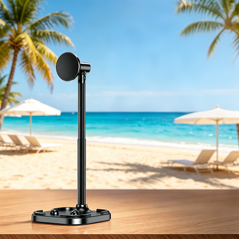 50K+ SOLD!Magnetic Overhead Phone Stand – 360° Rotation, Height Adjustable for Cooking & Crafting Videos