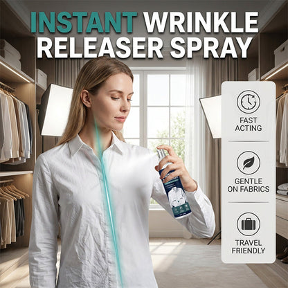Buy 2 Get 1 Free Instant wrinkle release – no iron, travel-ready, static-free & fresh.