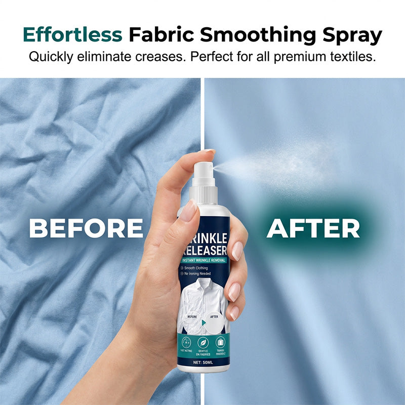 Buy 2 Get 1 Free Instant wrinkle release – no iron, travel-ready, static-free & fresh.