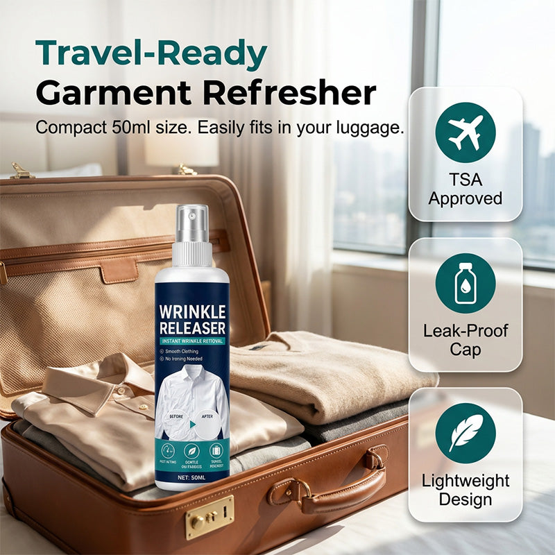 Buy 2 Get 1 Free Instant wrinkle release – no iron, travel-ready, static-free & fresh.