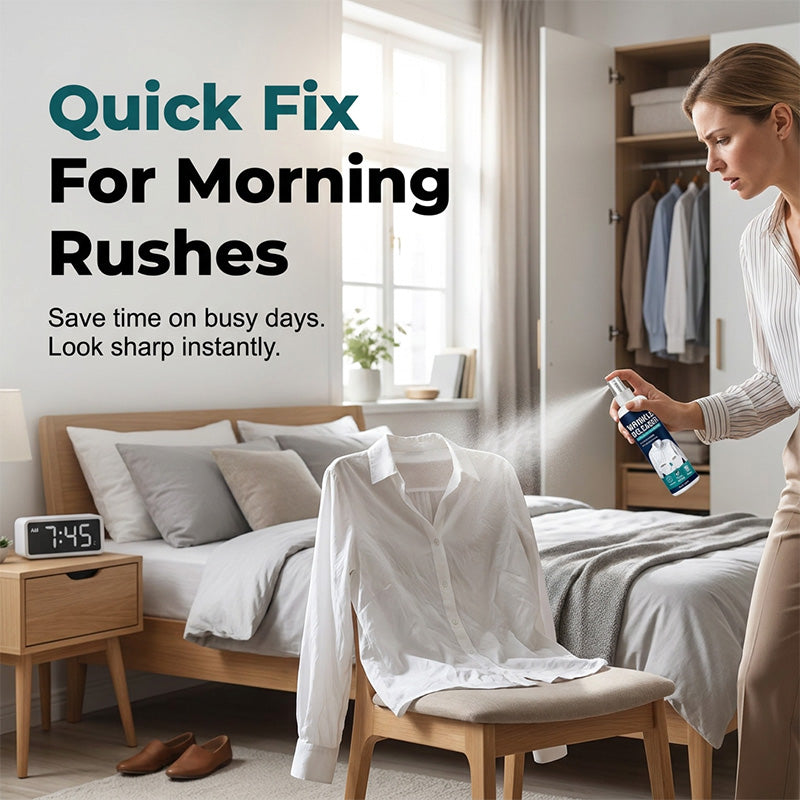 Buy 2 Get 1 Free Instant wrinkle release – no iron, travel-ready, static-free & fresh.