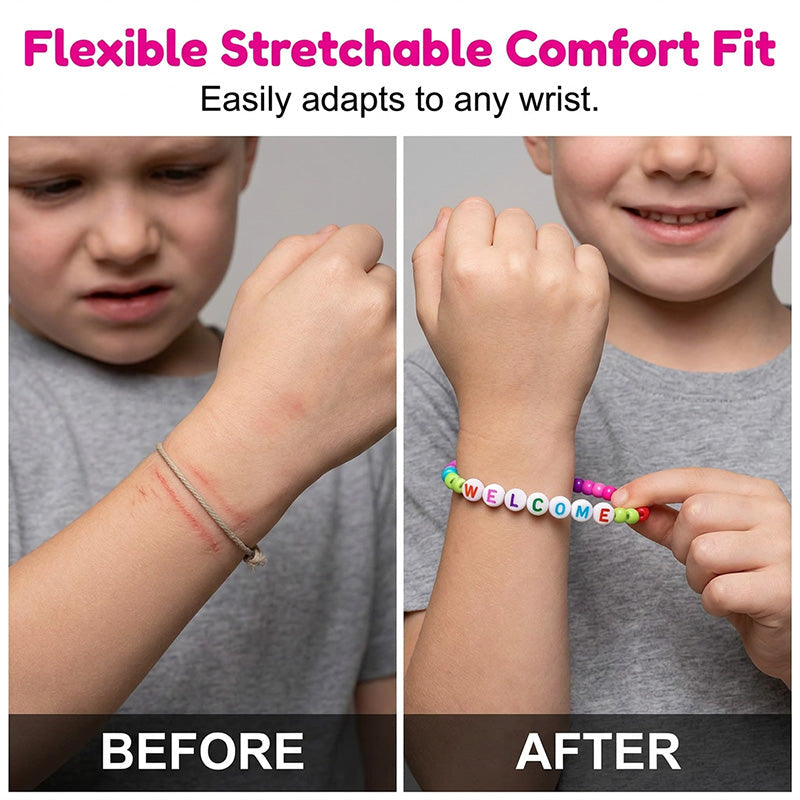 Pack of 25 Welcome Bead Bracelets – Strengthen Classroom Friendship & Spread Warm Kindness!