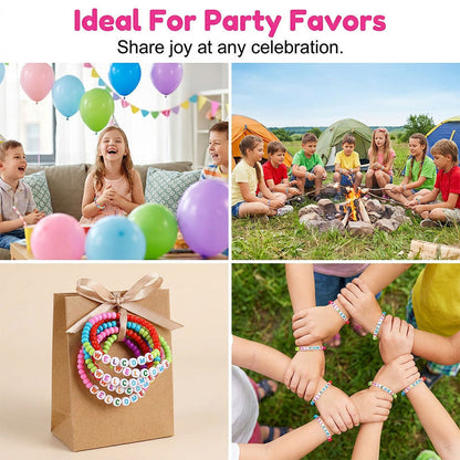 Pack of 25 Welcome Bead Bracelets – Strengthen Classroom Friendship & Spread Warm Kindness!