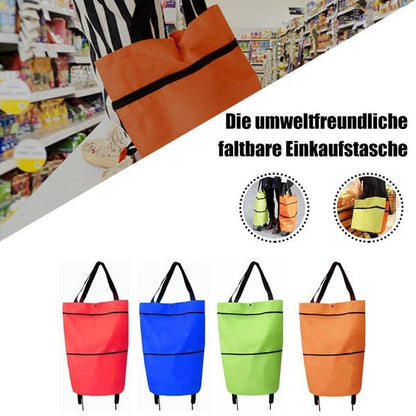 HOT SALE 50% OFFFoldable 2-in-1 Shopping Bag