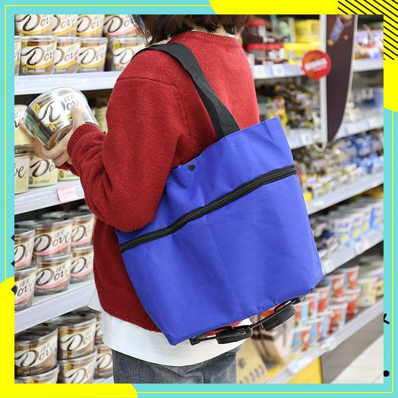 HOT SALE 50% OFFFoldable 2-in-1 Shopping Bag