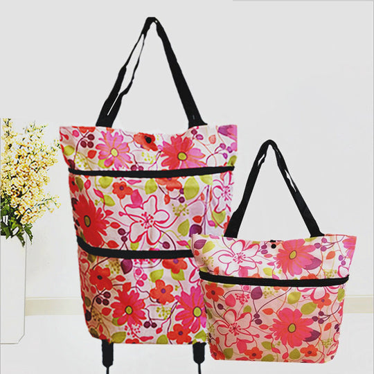 HOT SALE 50% OFFFoldable 2-in-1 Shopping Bag