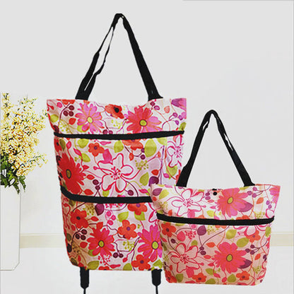 HOT SALE 50% OFFFoldable 2-in-1 Shopping Bag
