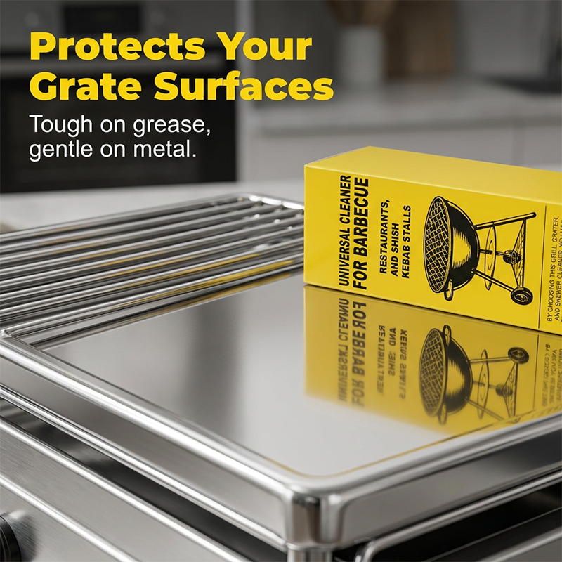 Buy 3 Get 2 Free Heavy-duty BBQ Cleaner – dissolves carbon, grease, and baked-on grime!