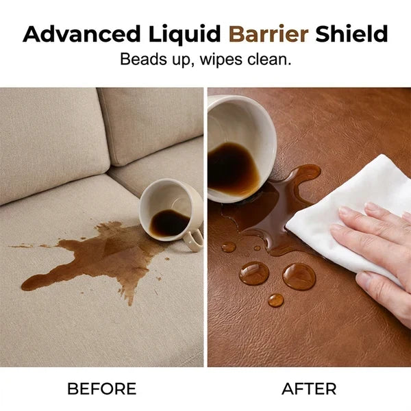 Premium Sofa Seat Protector Waterproof Faux Leather Cover for Everyday Protection