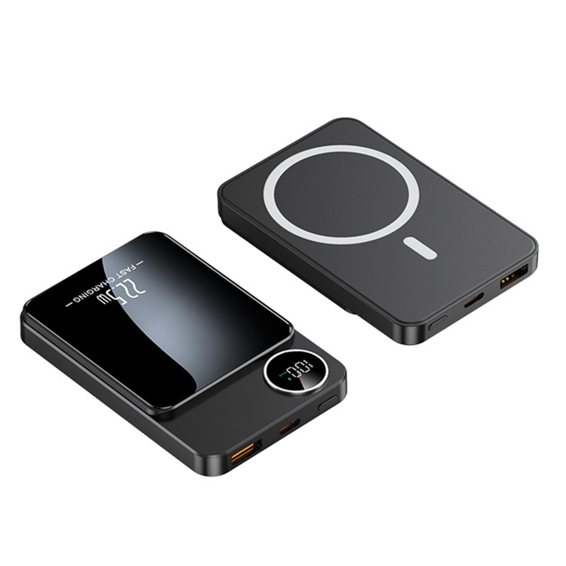 Professional Magnetic Charger for Travelers & Professionals | 22.5W Wired & 15W Wireless | 10,000 mAh | Fast Delivery