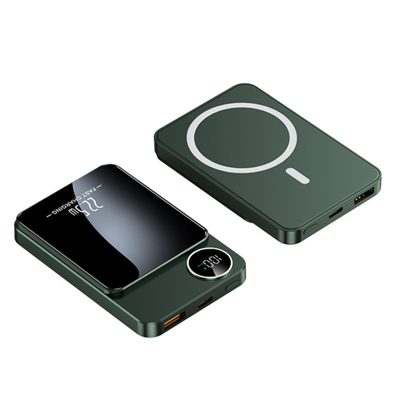 Professional Magnetic Charger for Travelers & Professionals | 22.5W Wired & 15W Wireless | 10,000 mAh | Fast Delivery