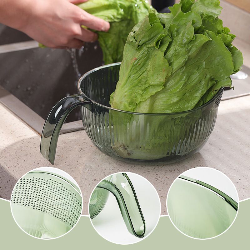 One Bowl, Many Jobs! Multi-Purpose Washer for Rice, Berries & Veggies.