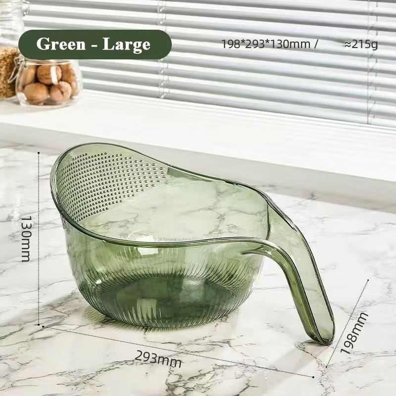 One Bowl, Many Jobs! Multi-Purpose Washer for Rice, Berries & Veggies.