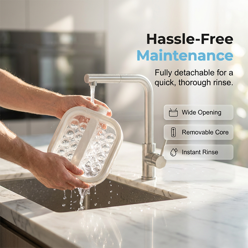 Portable Silicone Ice Ball Maker Bottle Freeze, Store & Release Perfect Ice Balls with EaseBUY 2 GET 5% OFF