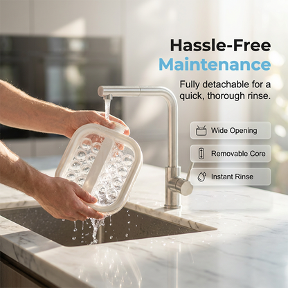 Portable Silicone Ice Ball Maker Bottle Freeze, Store & Release Perfect Ice Balls with EaseBUY 2 GET 5% OFF