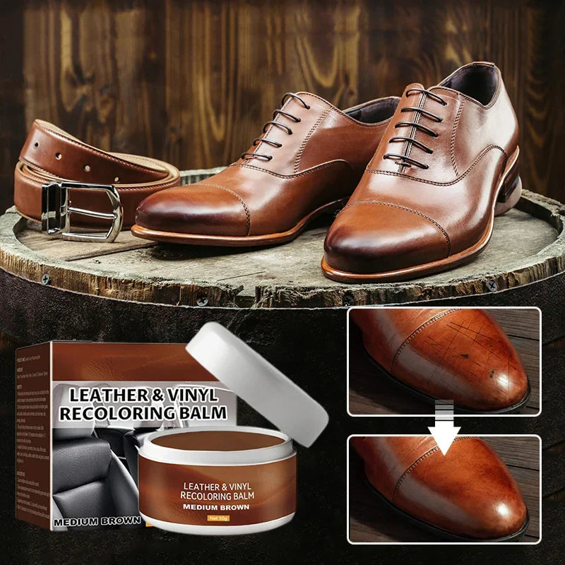 Leather Repair Paste – Fills scratches & scuffs, restores texture.