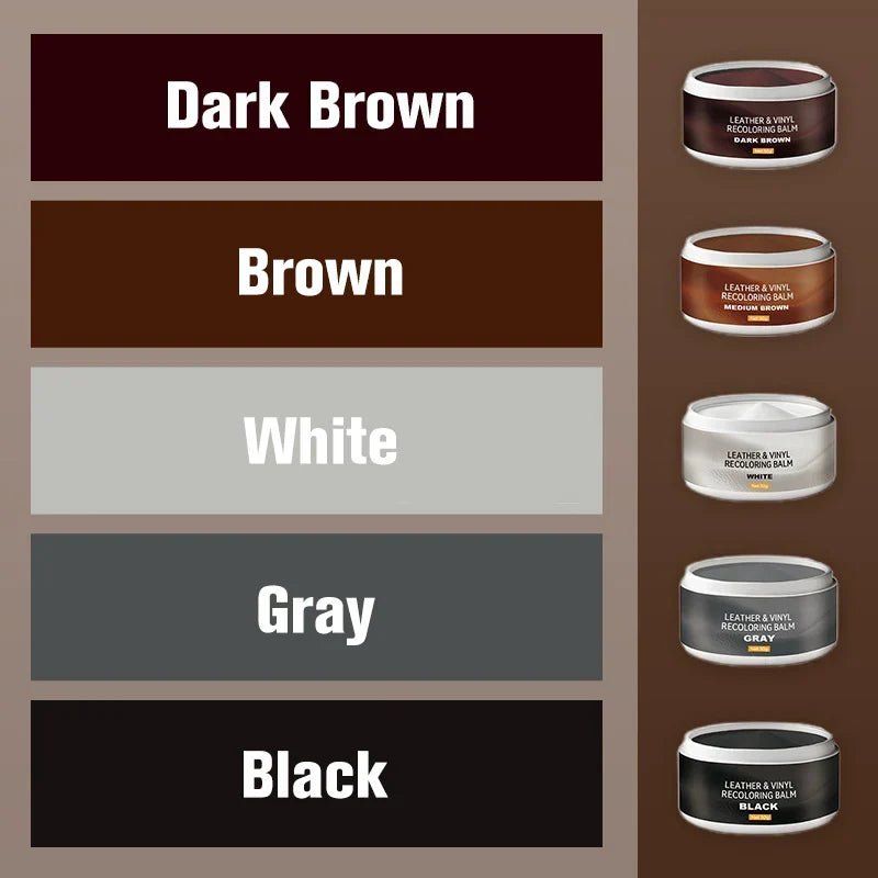 Leather Repair Paste – Fills scratches & scuffs, restores texture.