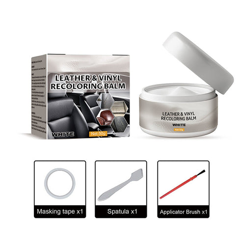 Leather Repair Paste – Fills scratches & scuffs, restores texture.