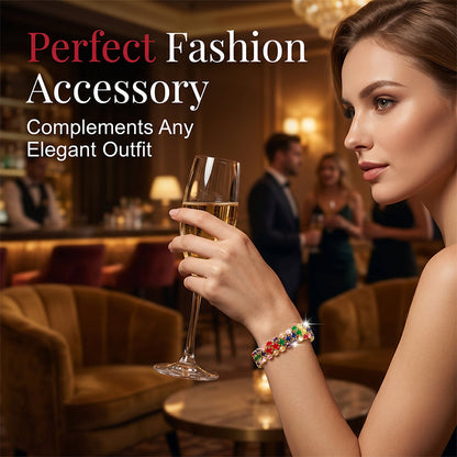 48% OFF NOW! Women's Elegant Multicolor Tennis Bracelet