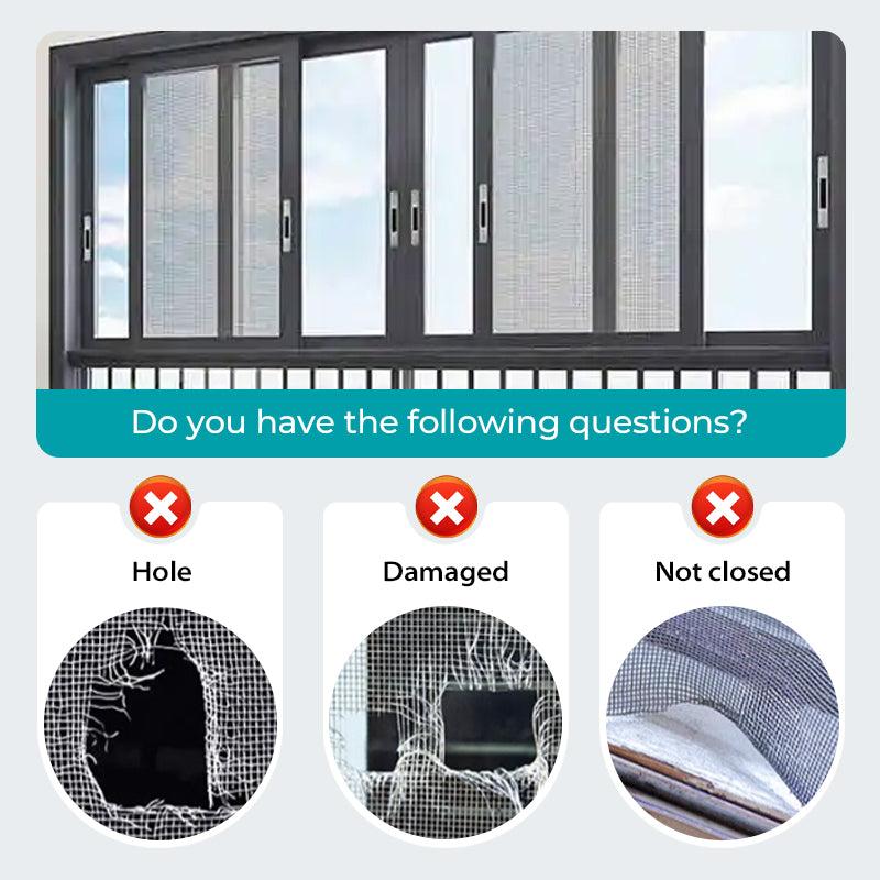 Buy 1 Get 1 FREE | Self-Adhesive DIY Window Screen Repair Tape