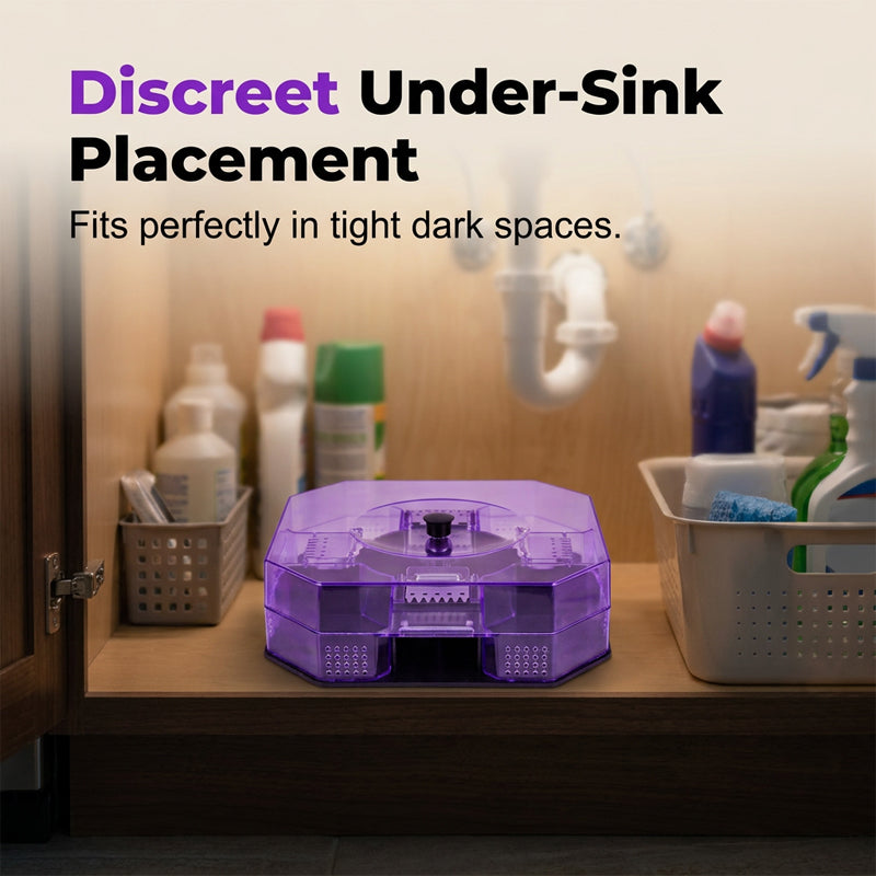 Hot Sale 50% OFF No More Toxic Sprays! Reusable Roach Trap – Catch & Release (or Dispose) Safely