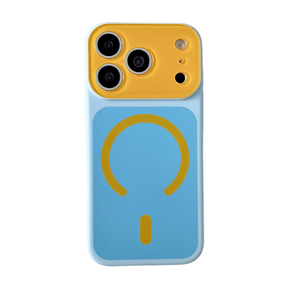SUMMER HOT SALE50K+ SOLD!Trendy iPhone Case Hot Sale | Dopamine Color Block Phone Case – Ultra-Slim Matte Hard PC Cover
