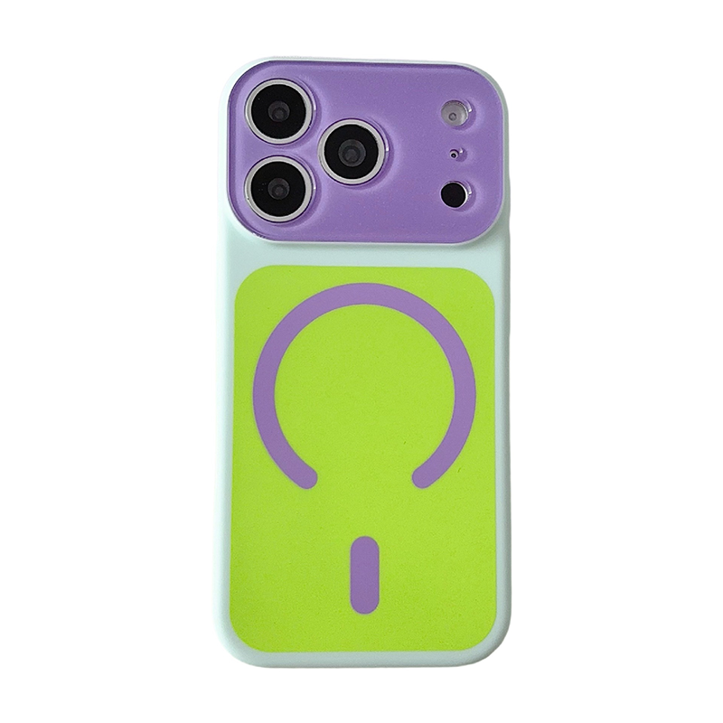 SUMMER HOT SALE50K+ SOLD!Trendy iPhone Case Hot Sale | Dopamine Color Block Phone Case – Ultra-Slim Matte Hard PC Cover