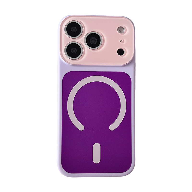 SUMMER HOT SALE50K+ SOLD!Trendy iPhone Case Hot Sale | Dopamine Color Block Phone Case – Ultra-Slim Matte Hard PC Cover