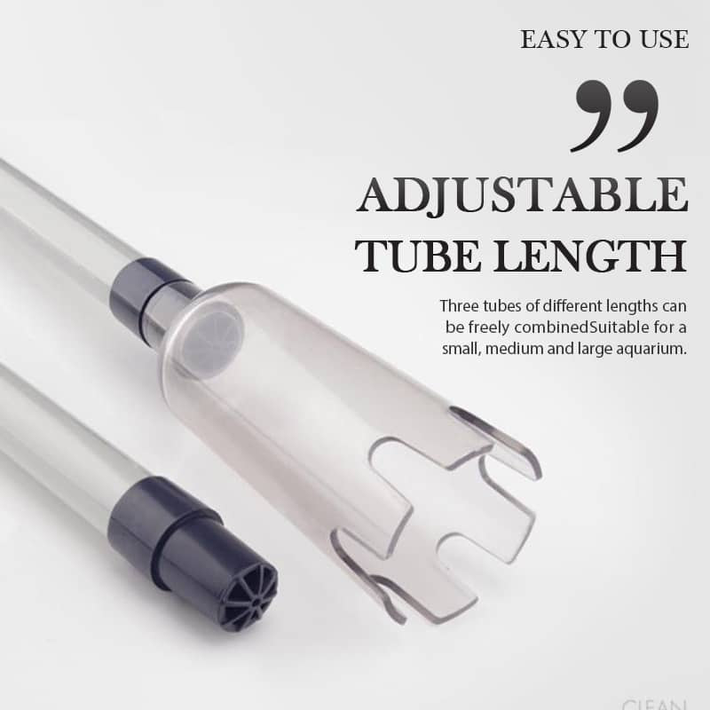 Electric Aquarium Gravel Cleaner – Battery-Powered Fish Tank Vacuum For Easier Cleaning