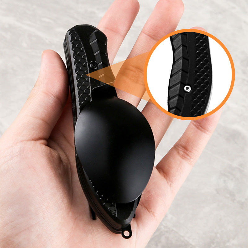 Surprise 50% off！Must-have for outdoor trips 4-In-1 Outdoor Folding Multifunctional Tableware