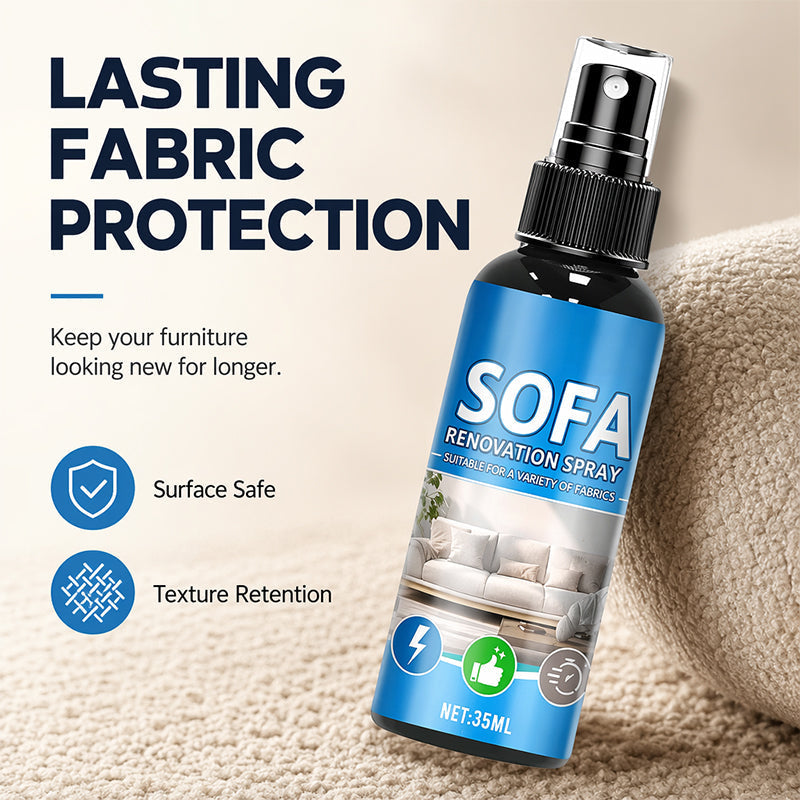 2026 HOT SALE50K+ SOLD! 50% OFF! No‑Rinse Fabric Cleaner Spray – Just spray & wipe – no water, no rinsing. Perfect for sofas, carpets & upholstery – fresh in minutes!
