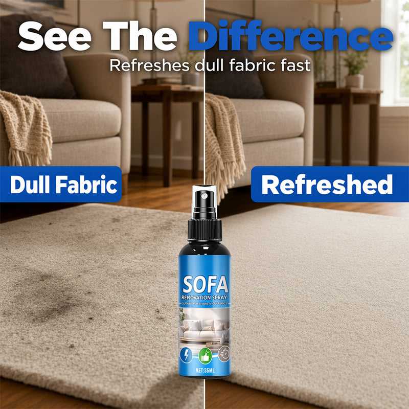 2026 HOT SALE50K+ SOLD! 50% OFF! No‑Rinse Fabric Cleaner Spray – Just spray & wipe – no water, no rinsing. Perfect for sofas, carpets & upholstery – fresh in minutes!