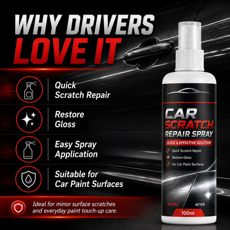 2026 HOT SALE50K+ SOLD! 50% OFF! Universal Car Scratch Repair Spray – Erases light scratches, swirl marks & scuffs fast. No body shop needed – restore your car’s gloss in minutes!
