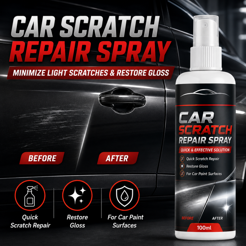 2026 HOT SALE50K+ SOLD! 50% OFF! Universal Car Scratch Repair Spray – Erases light scratches, swirl marks & scuffs fast. No body shop needed – restore your car’s gloss in minutes!