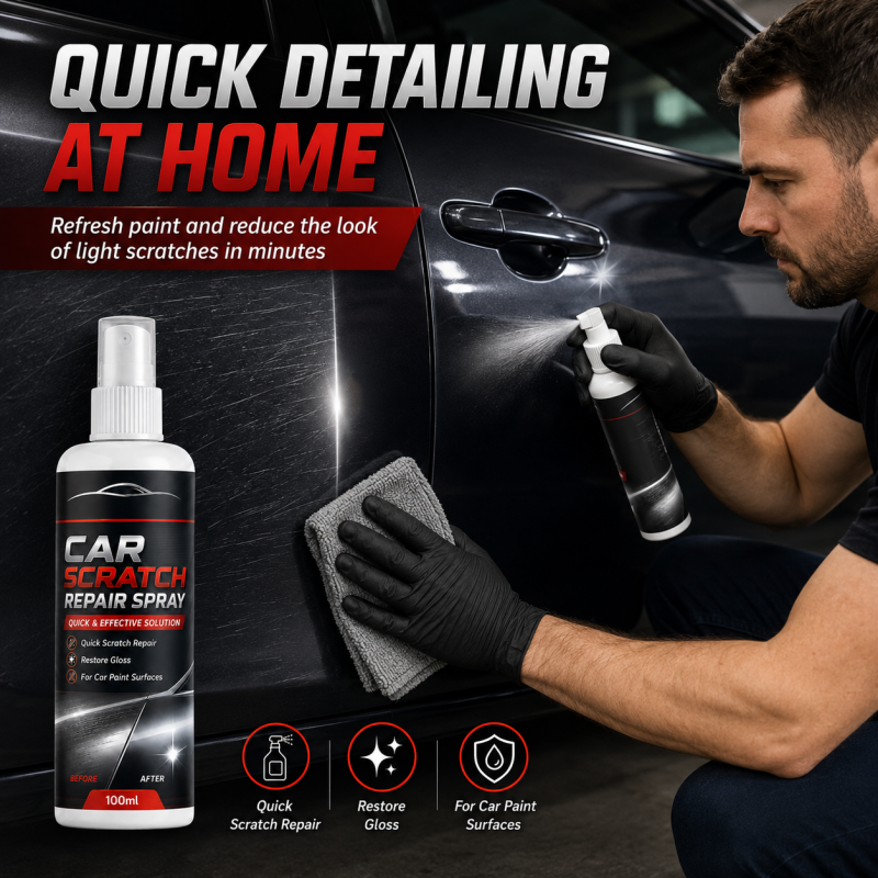 2026 HOT SALE50K+ SOLD! 50% OFF! Universal Car Scratch Repair Spray – Erases light scratches, swirl marks & scuffs fast. No body shop needed – restore your car’s gloss in minutes!