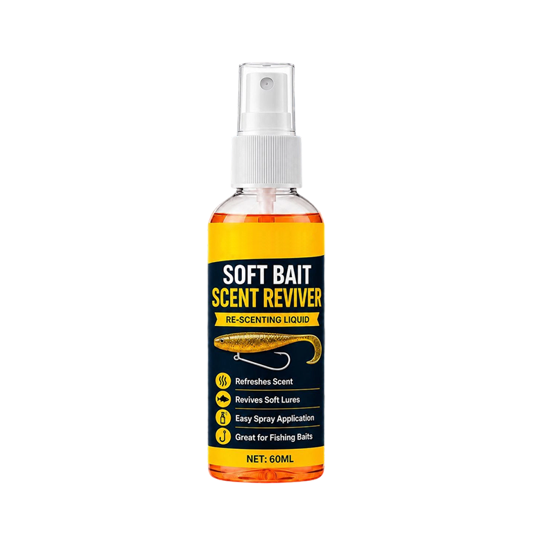 Soft Bait Scent Booster Spray High‑Concentration Fishing Lure Scent Reviver