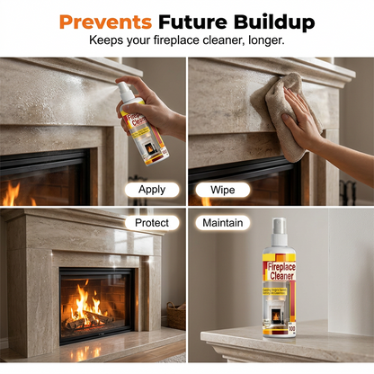 SAVE 50% TODAY! The Fireplace Cleaning Hack UK Homes Are Loving — Restore Your Fireplace Without The Scrubbing Mess!
