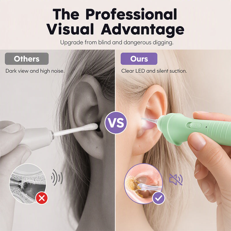 Gentle Suction Ear Cleaner – LED-Guided Care Made Simple