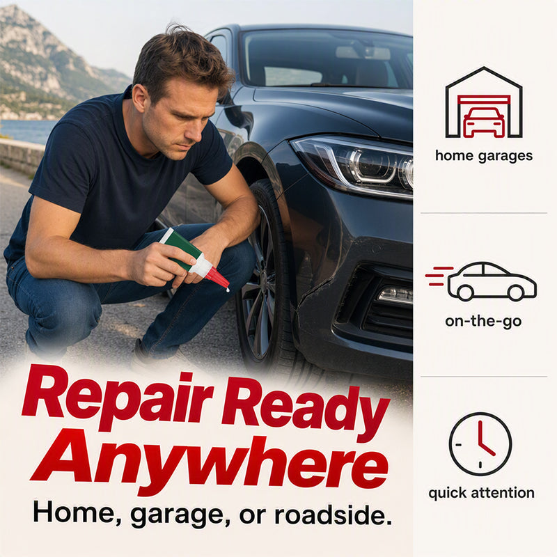 Car Bumper Repair Adhesive | Fix Cracks & Broken Bumper Plastic At Home