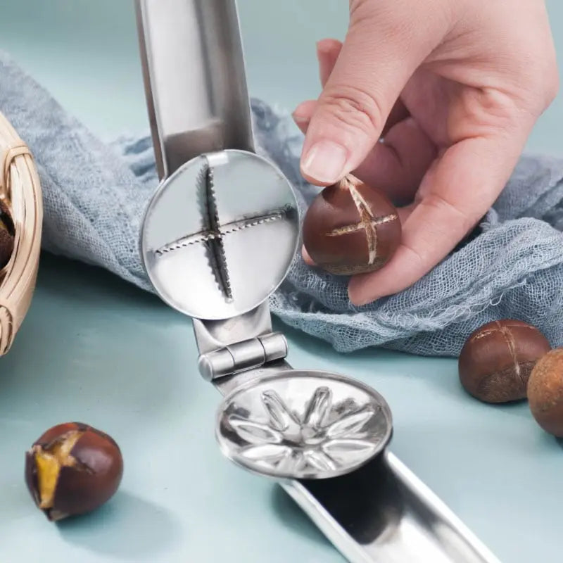 Stainless Steel Chestnut Opener for Easy Peeling