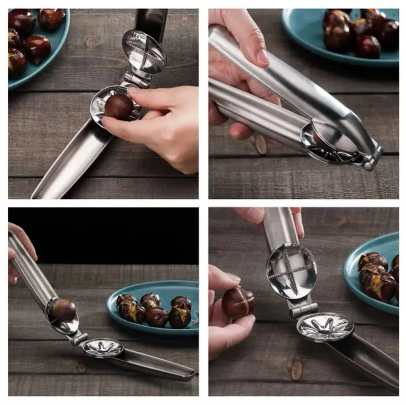 Stainless Steel Chestnut Opener for Easy Peeling
