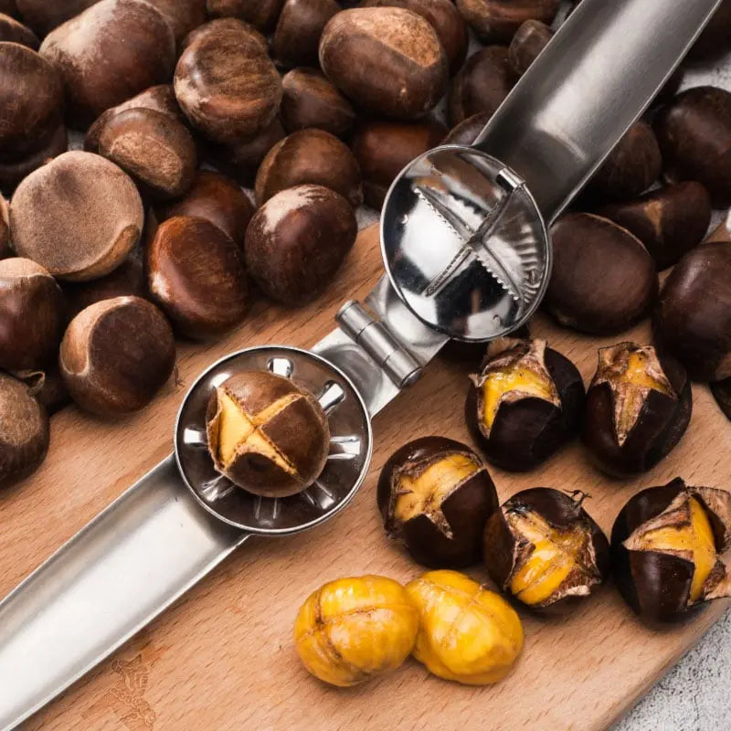 Stainless Steel Chestnut Opener for Easy Peeling