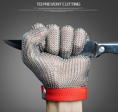 Metal Mesh Safety Glove for Cut Protection
