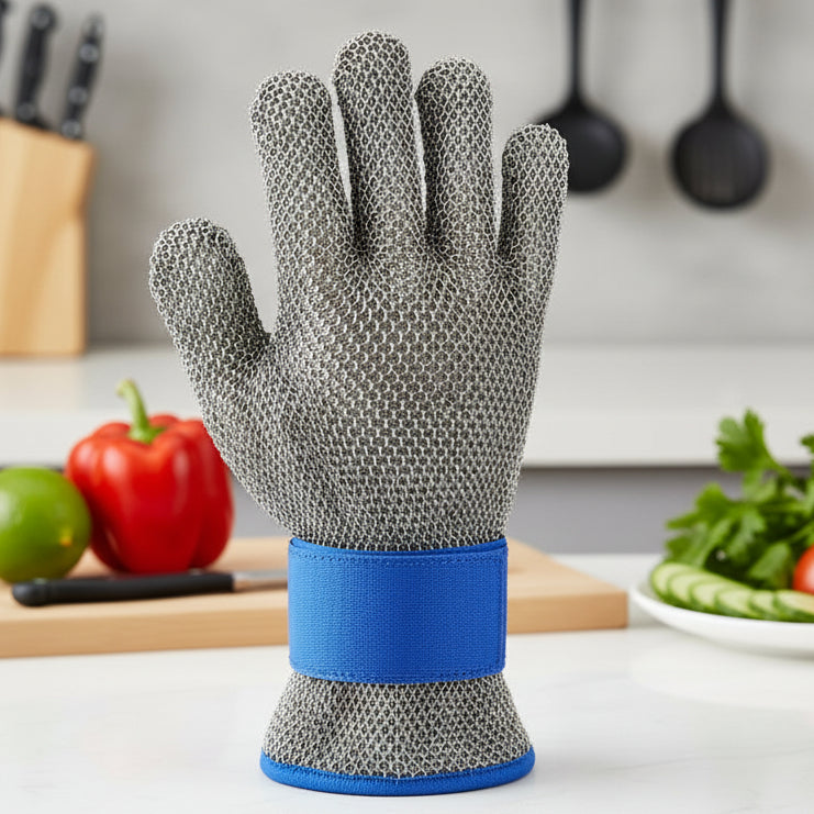 Stainless Steel Cut Resistant Work Gloves