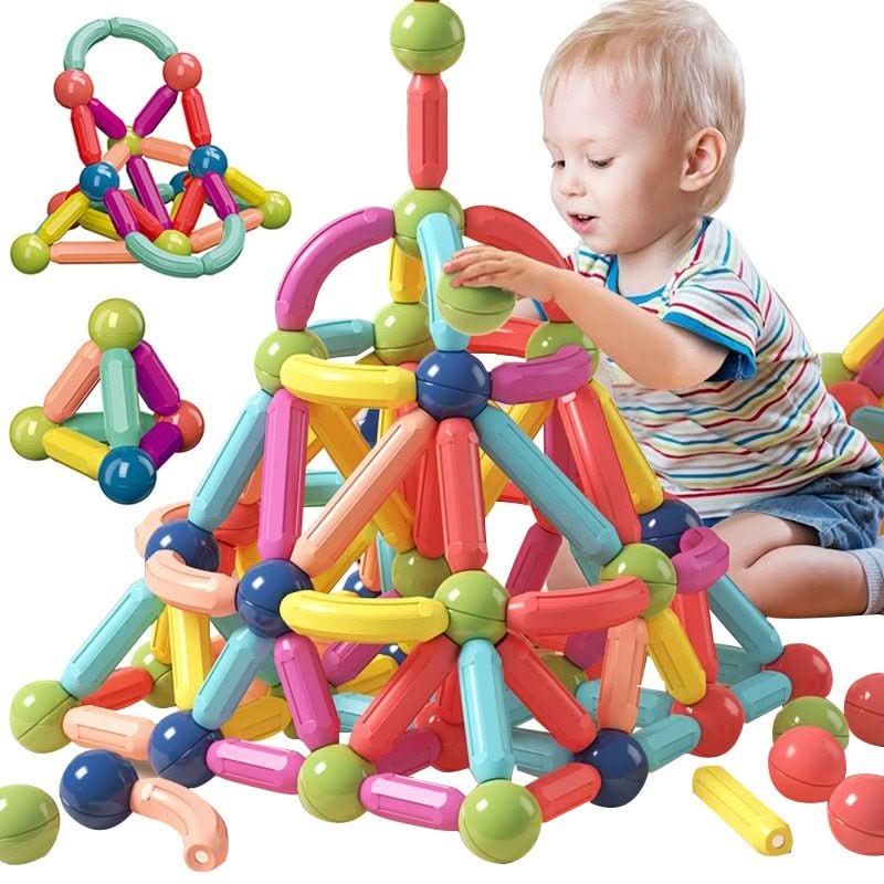 STICKCRAFT – Magnetic Creative Rods for Imaginative Building