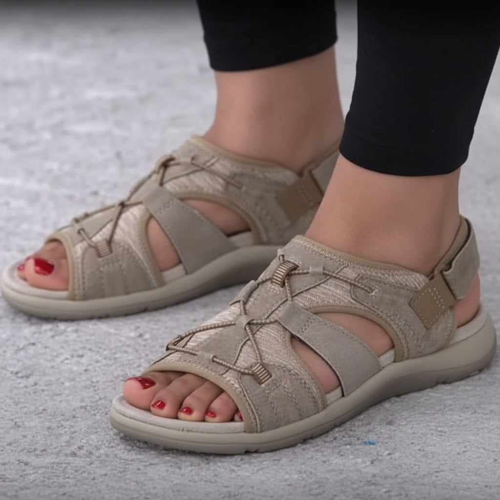 STRIDEEASE – Orthopedic Women's Sandals with Nano Foam Sole