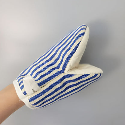 Striped Oven Mitts for Heat Protection