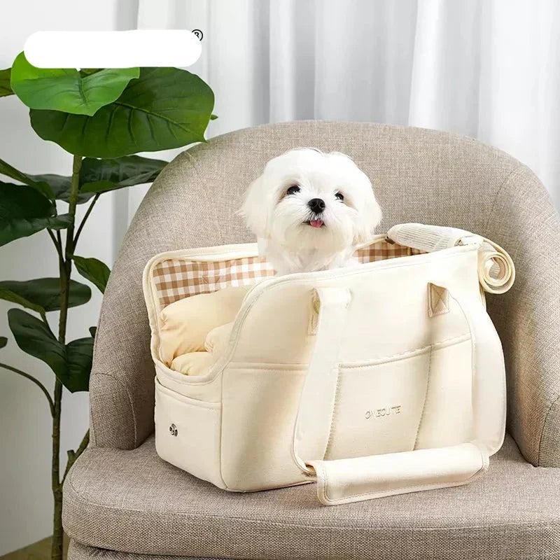 Durable Pet Carrier for Small Dogs & Cats